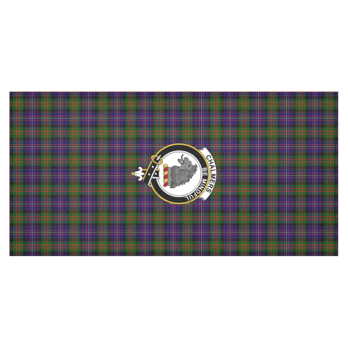 Chalmers Tartan Crest Tablecloth