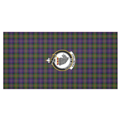 Chalmers Tartan Crest Tablecloth