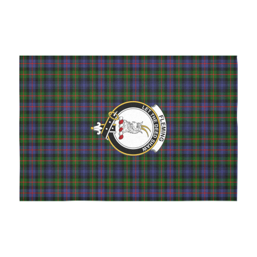 Fleming Tartan Crest Tablecloth