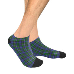 Robertson Hunting Modern Tartan Ankle Socks