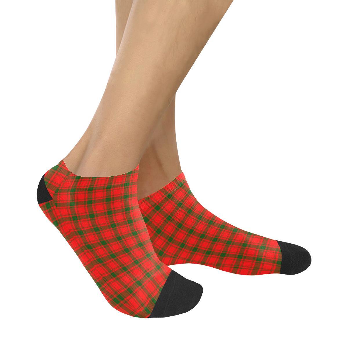 MacQuarrie Modern Tartan Ankle Socks