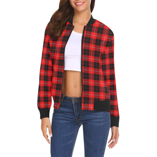 Cunningham Modern Tartan Bomber Jacket