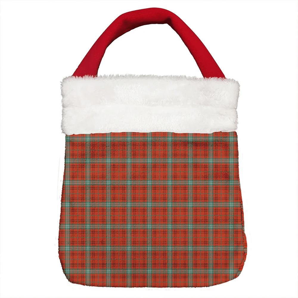 Morrison Red Ancient Tartan Christmas Gift Bag