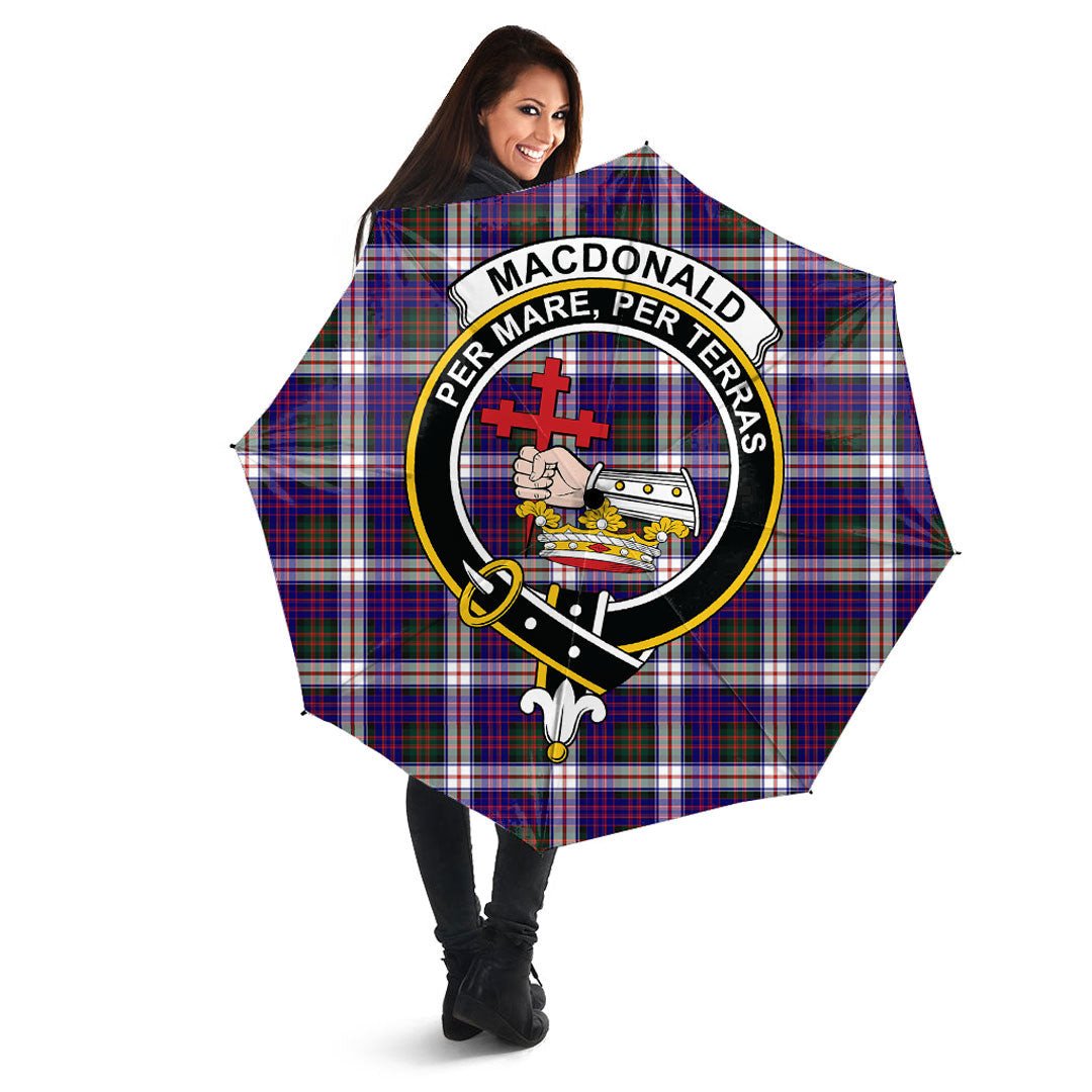 MacDonald Dress Modern Tartan Crest Umbrella