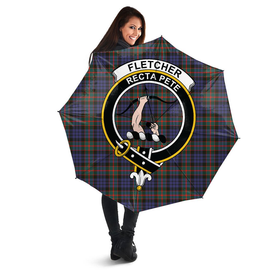 Fletcher of Dunans Tartan Crest Umbrella