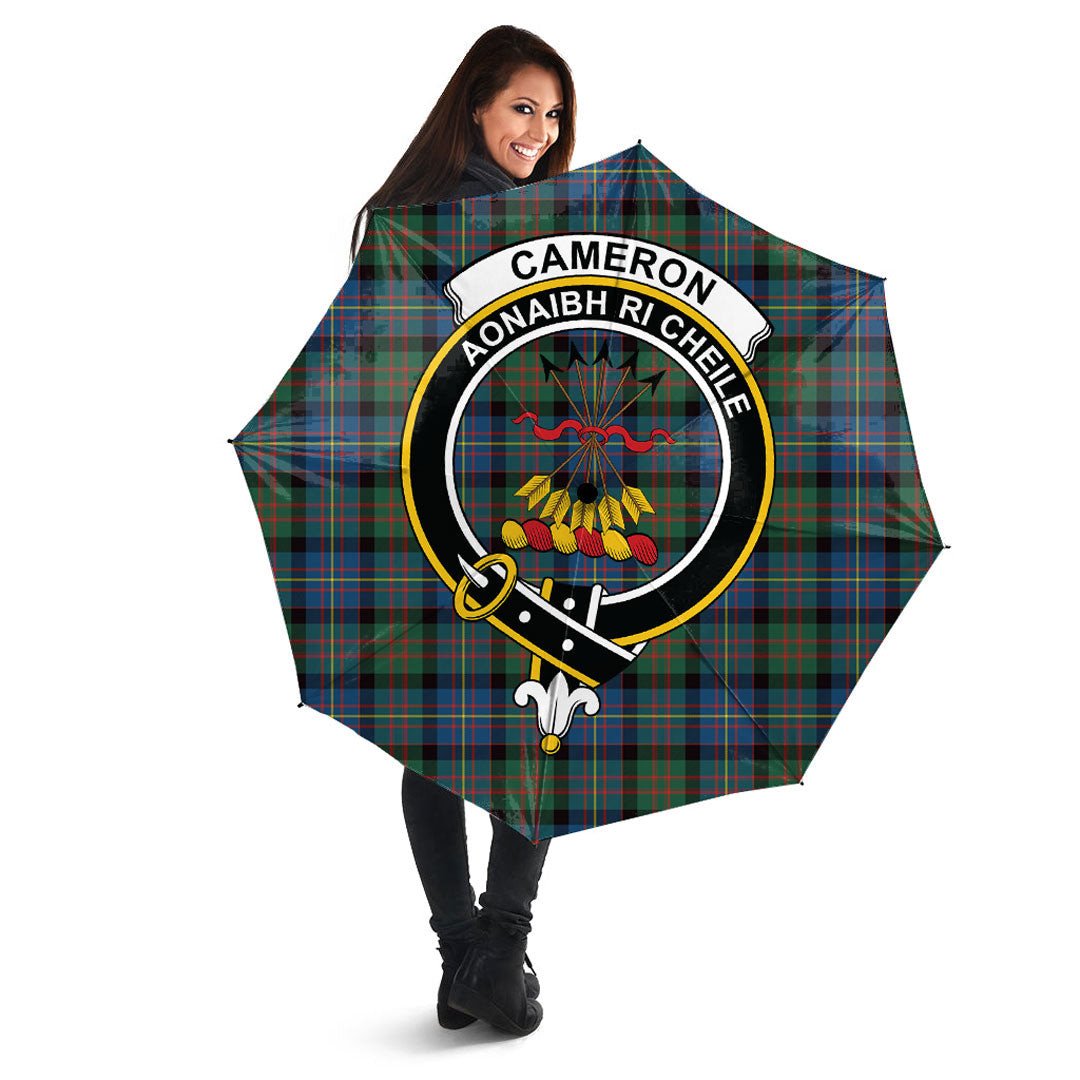 Cameron of Erracht Ancient Tartan Crest Umbrella