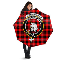 Cunningham Modern Tartan Crest Umbrella