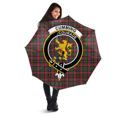 Cumming Hunting Modern Tartan Crest Umbrella