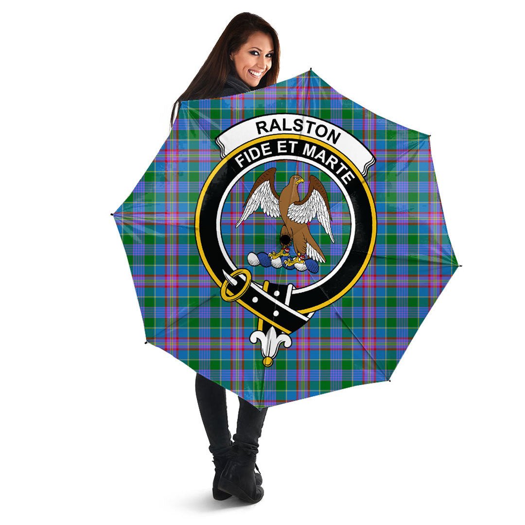 Ralston Tartan Crest Umbrella