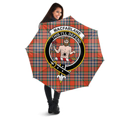 MacFarlane Ancient Tartan Crest Umbrella