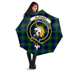 Oliphant Modern Tartan Crest Umbrella