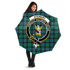 Stewart Old Ancient Tartan Crest Umbrella