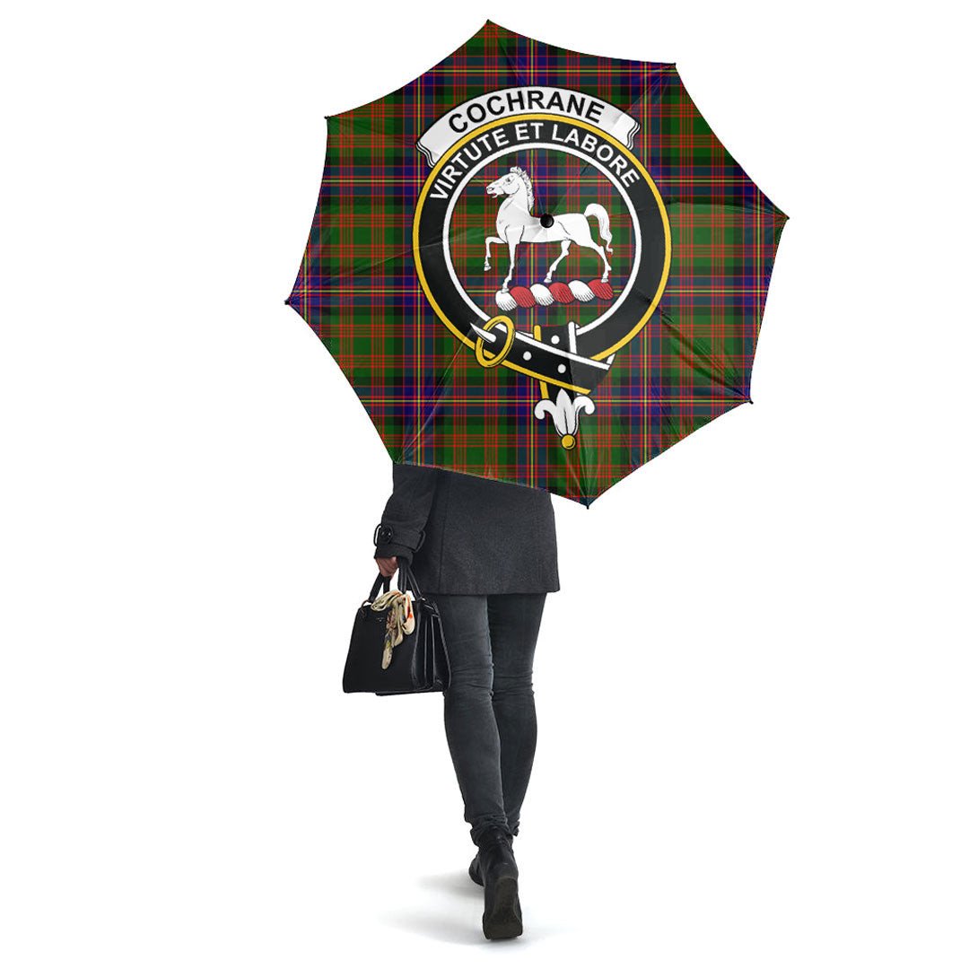 Cochrane Modern Tartan Crest Umbrella