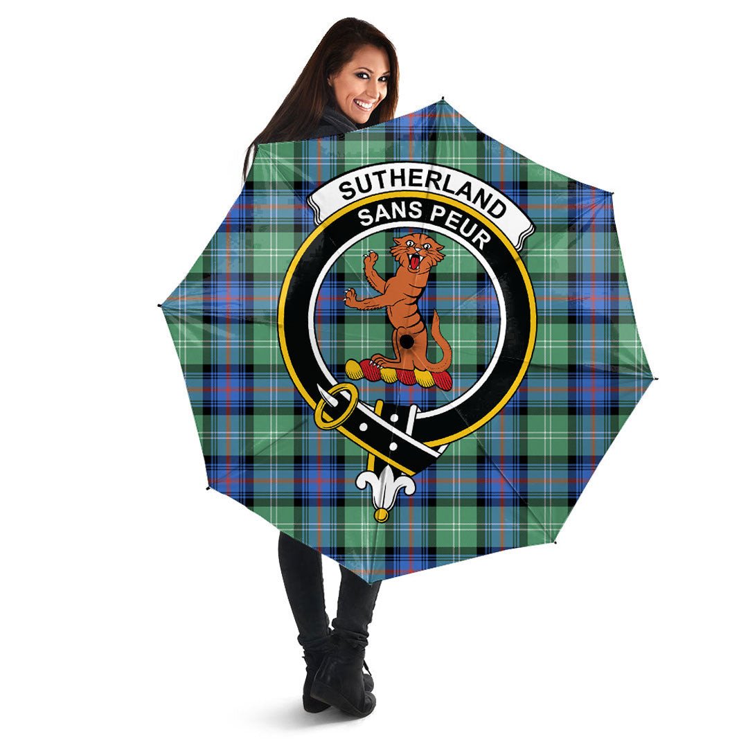 Sutherland Old Ancient Tartan Crest Umbrella