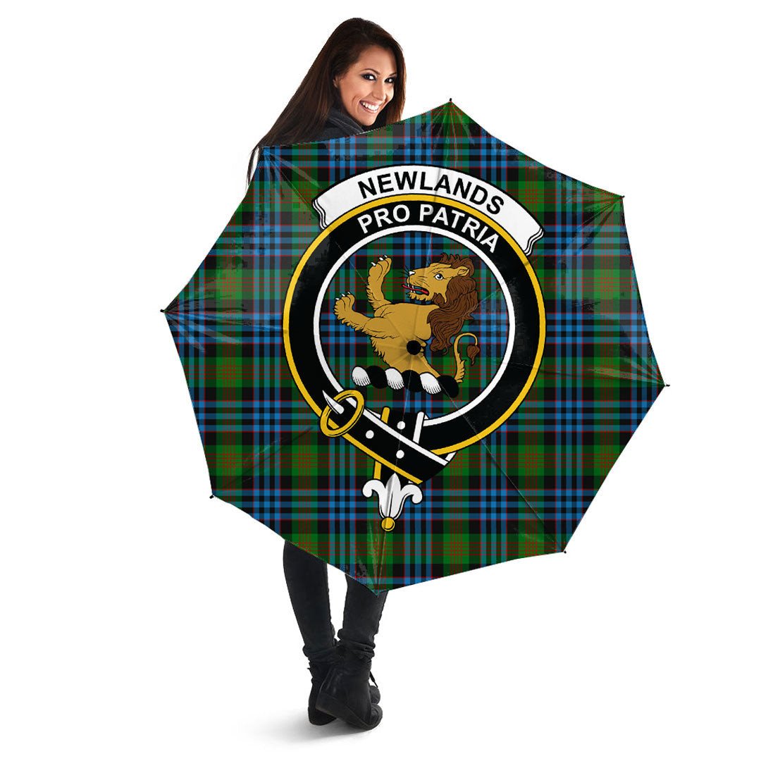 Newlands of Lauriston Tartan Crest Umbrella