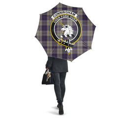 Cunningham Dress Blue Dancers Tartan Crest Umbrella