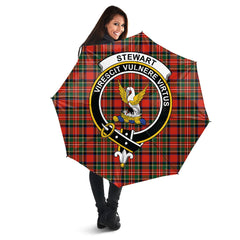 Stewart Royal Modern Tartan Crest Umbrella