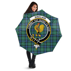 Sinclair Hunting Ancient Tartan Crest Umbrella