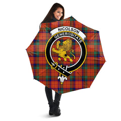 Nicolson Ancient Tartan Crest Umbrella