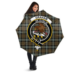 Graham of Menteith Weathered Tartan Crest Umbrella