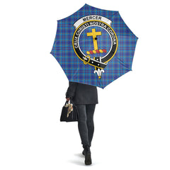 Mercer Modern Tartan Crest Umbrella