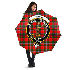 Spens Modern Tartan Crest Umbrella