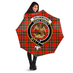 Drummond of Perth Tartan Crest Umbrella