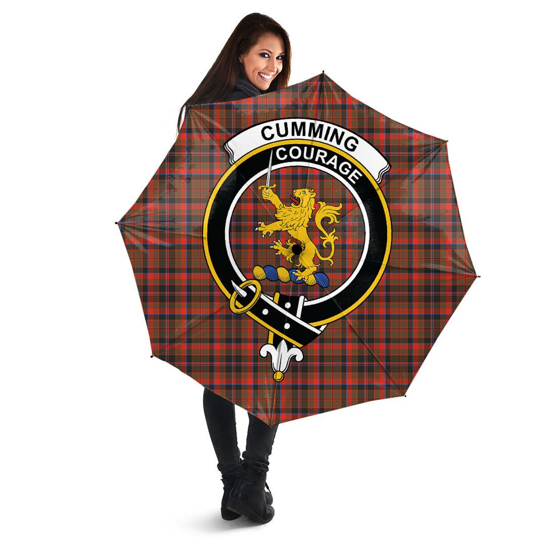 Cumming Hunting Weathered Tartan Crest Umbrella