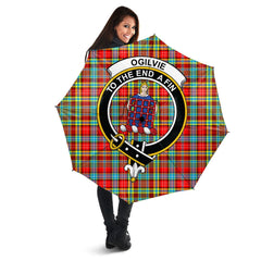 Ogilvie Tartan Crest Umbrella