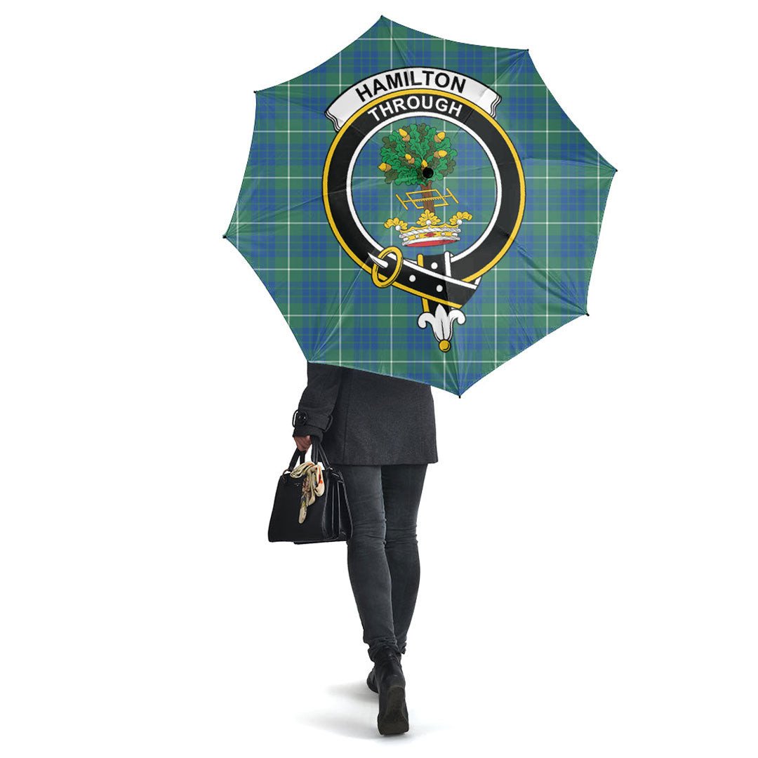 Hamilton Hunting Ancient Tartan Crest Umbrella