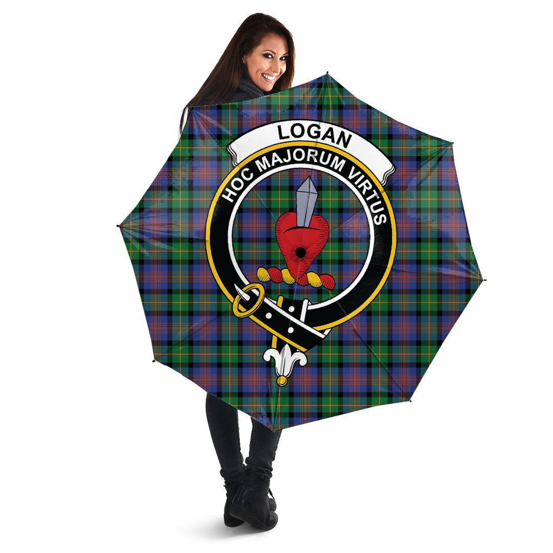 Logan Ancient Tartan Crest Umbrella