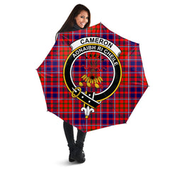 Cameron of Lochiel Modern Tartan Crest Umbrella