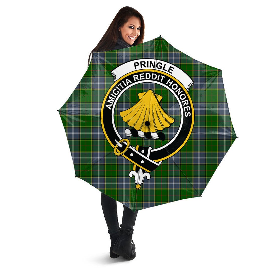 Pringle Tartan Crest Umbrella