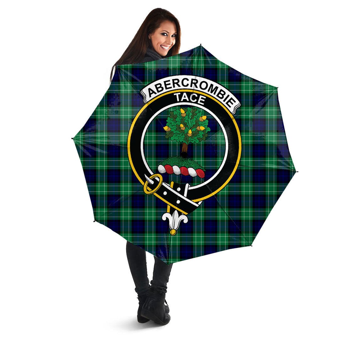 Abercrombie Tartan Crest Umbrella