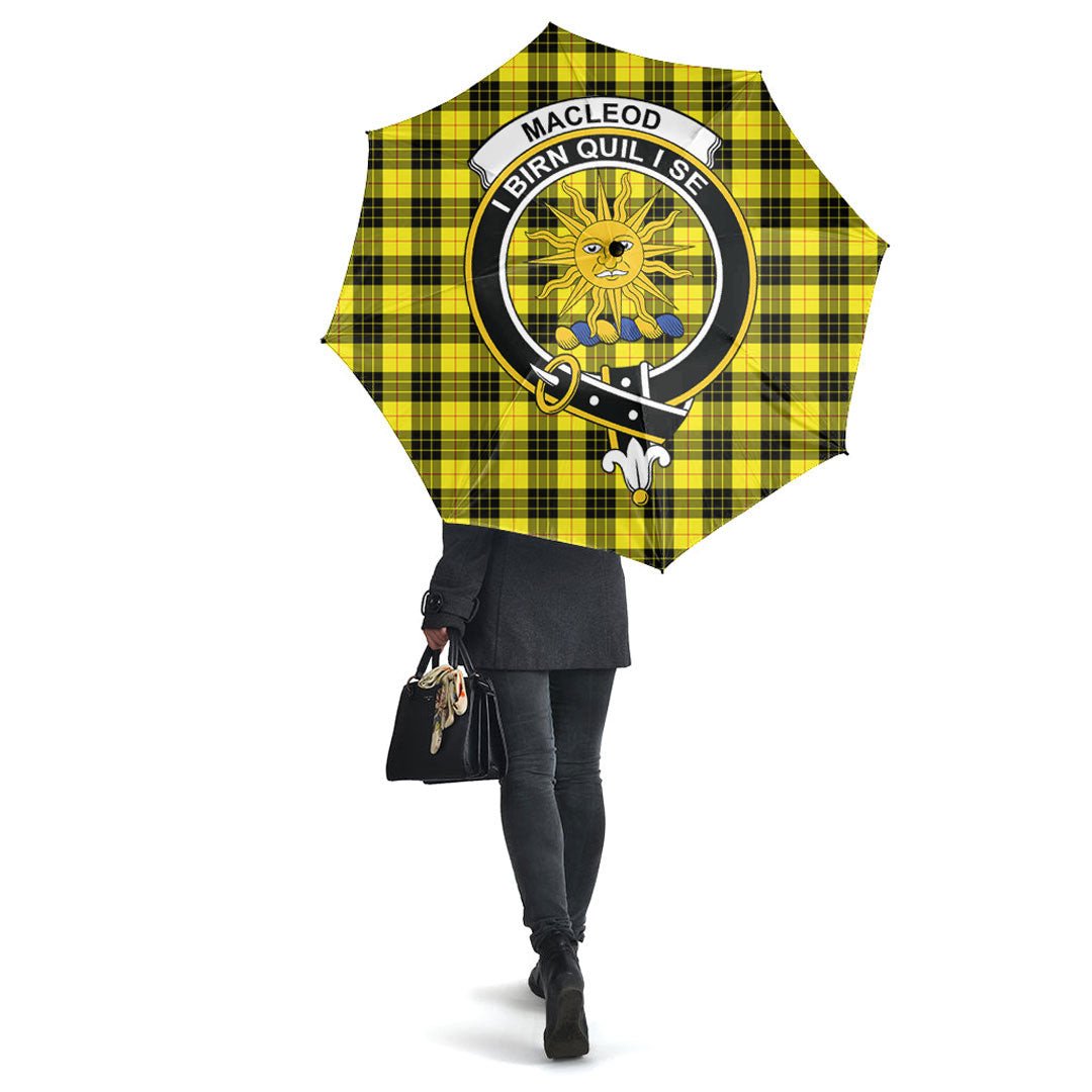 MacLeod of Lewis Modern Tartan Crest Umbrella