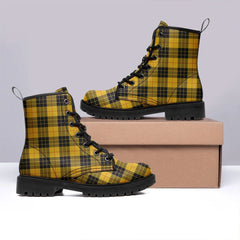 MacLeod of Lewis Ancient Tartan Leather Boots