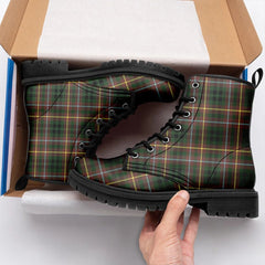 Buchanan Hunting Tartan Leather Boots