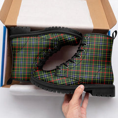 Bisset Tartan Leather Boots