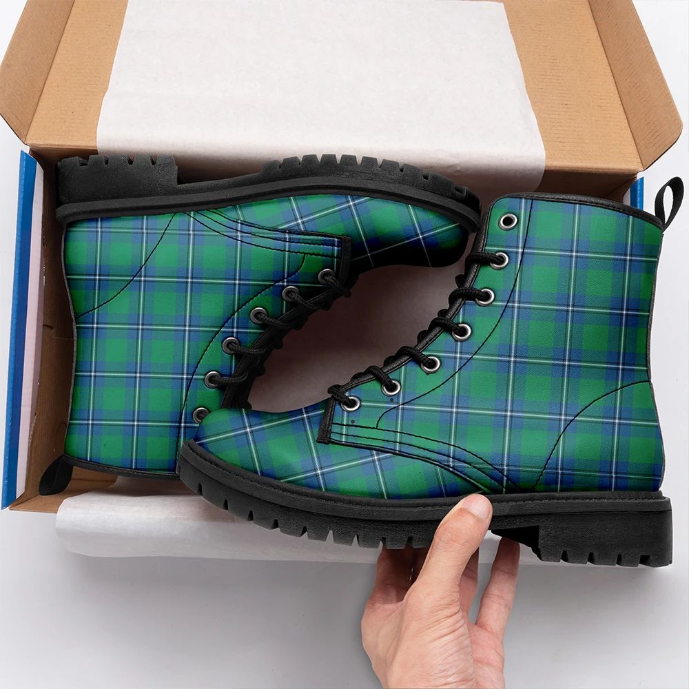 Irvine Ancient Tartan Leather Boots