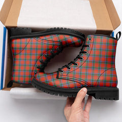 Sinclair Ancient Tartan Leather Boots