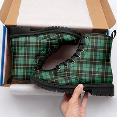 Wallace Hunting Ancient Tartan Leather Boots