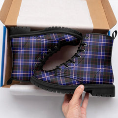 Dunlop Modern Tartan Leather Boots