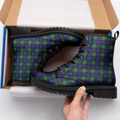 Sempill Modern Tartan Leather Boots