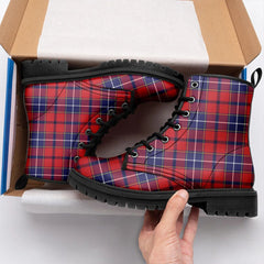 Wishart Dress Tartan Leather Boots