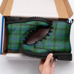 Henderson Ancient Tartan Leather Boots