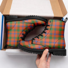 Ross Ancient Tartan Leather Boots