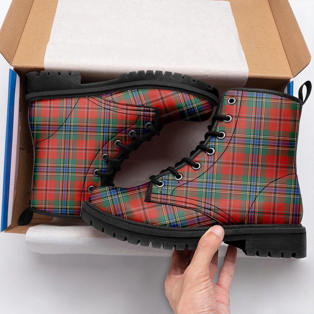 MacLean Of Duart Ancient Tartan Leather Boots