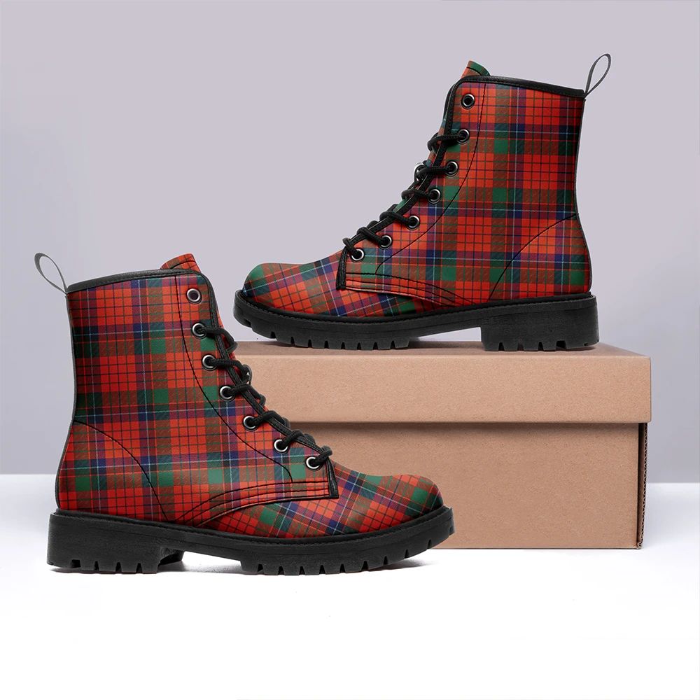 Nicolson Ancient Tartan Leather Boots