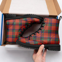 Nicolson Ancient Tartan Leather Boots