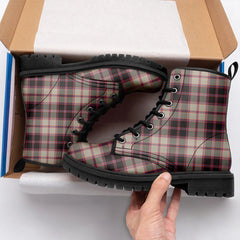 MacPherson Hunting Ancient Tartan Leather Boots